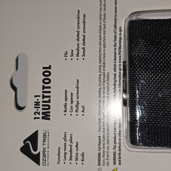 Ozark Trail 12 in 1 Multi Tool Sheath Included NWT - Picture 12 of 12